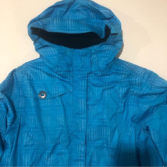686 Infidry Jacket Womens size Large Blue and Black - Picture 2 of 11